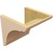 Ekena Millwork 11"W x 11"D x 11"H Wide Olympic Rough Cedar Woodgrain TimberThane Corbel, Primed Tan CORUR11X11X11OLYRCPR - alternate 6